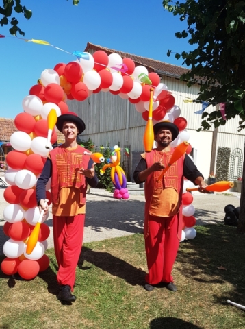 Duo de jongleur professionnel pour divers évènements