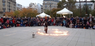 spectacle de feu évènementiel